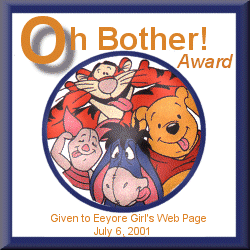 Oh Bother Award